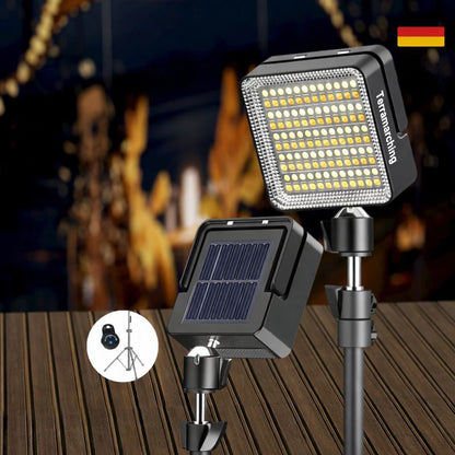 Solar Mini Camping Light with Full-Screen LED Panel