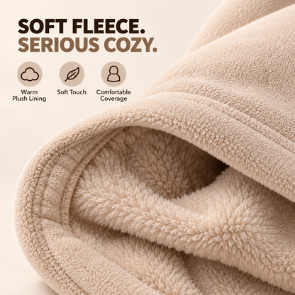 3-in-1 Winter-Fleece-Kapuze 🧣❄️ Für Gesicht, Ohren & Hals (📦 Kostenloser Versand ab 2 Stück)