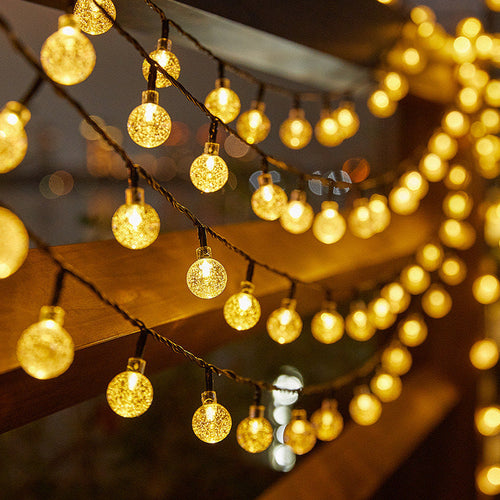 Outdoor LED Globe String Lights